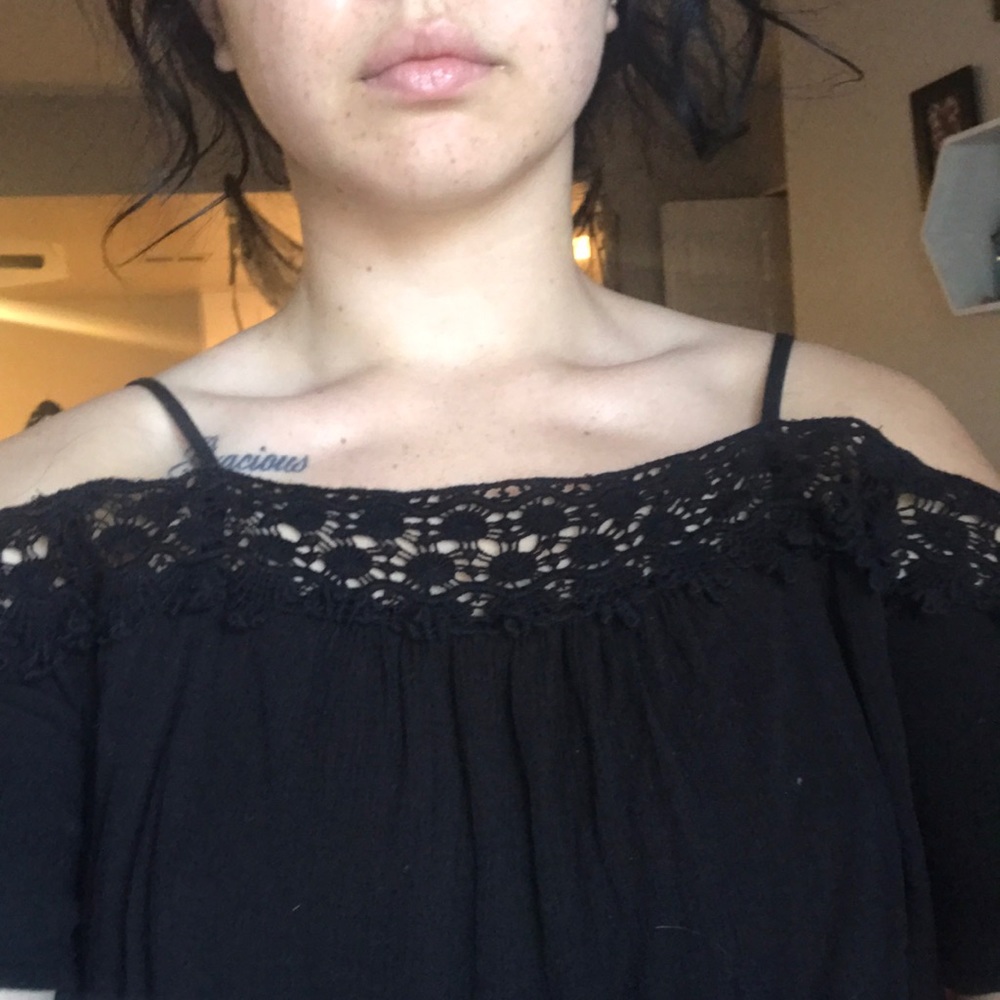 Off the shoulder top